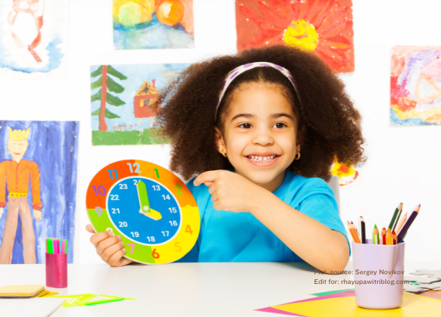 cara membantu anak belajar mengatur waktu